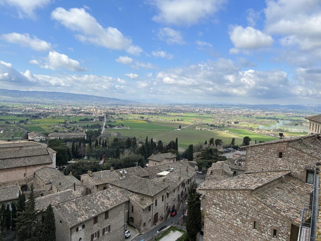 Assisi Fontebella Palace Vista Panoramica dalla Suite