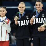 Doppio podio italiano alle olimpiadi di Parigi per la Ginnastica