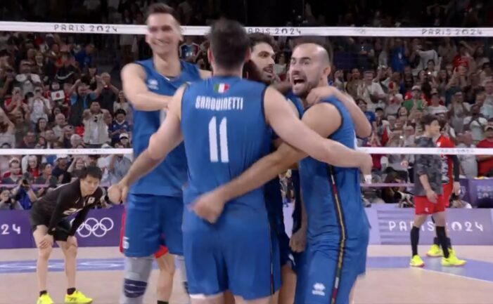 Olimpiadi 2024: Italia-Giappone 3-2, la semifinale è azzurra