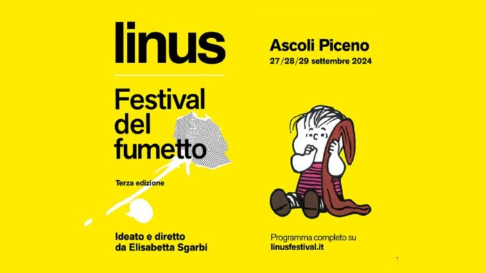 Festival del Fumetto LINUS: dal 27 al 29 settembre ad Ascoli Piceno